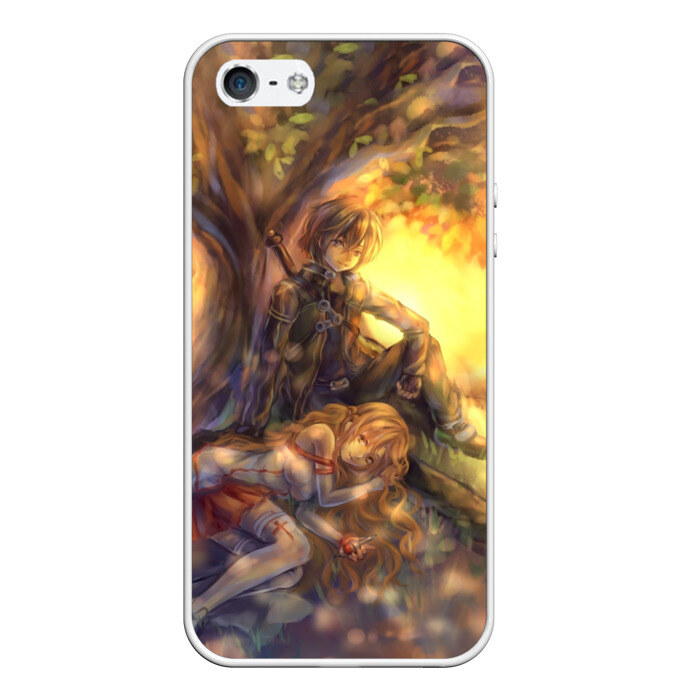 Чехол для iPhone 5/5S матовый Древо фото