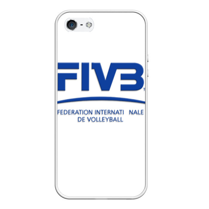 Чехол для iPhone 5/5S матовый Волейбол 3 фото