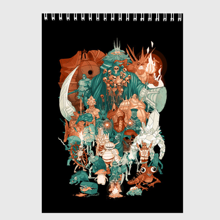 Скетчбук Dark Souls 24 фото