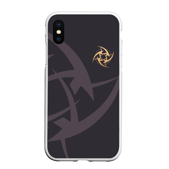 Чехол для iPhone XS Max матовый Ninjas in Pyjamas фото