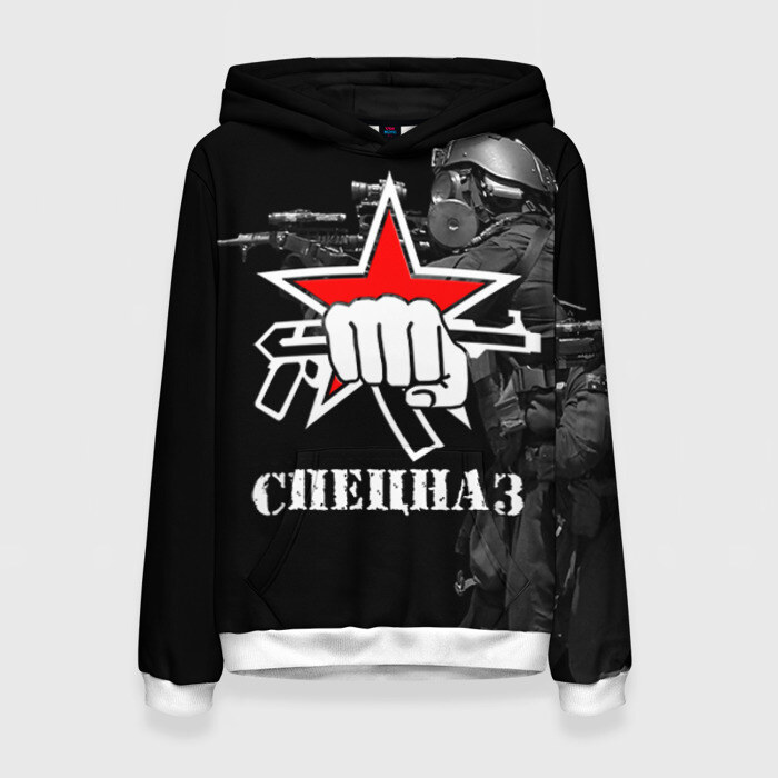 Женская толстовка 3D Спецназ 16 фото
