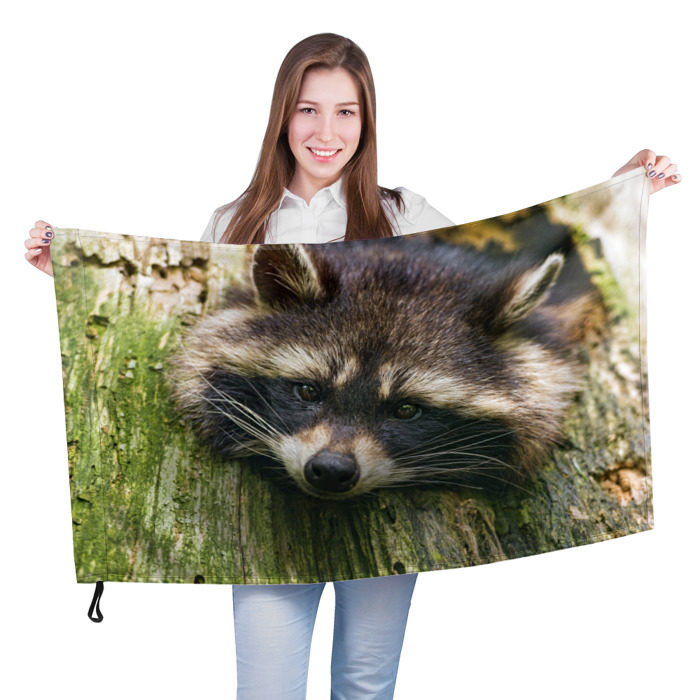 Флаг 3D Енотик фото