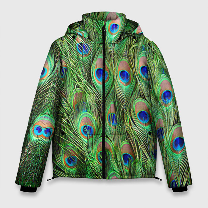 Мужская зимняя куртка 3D Life is beautiful фото