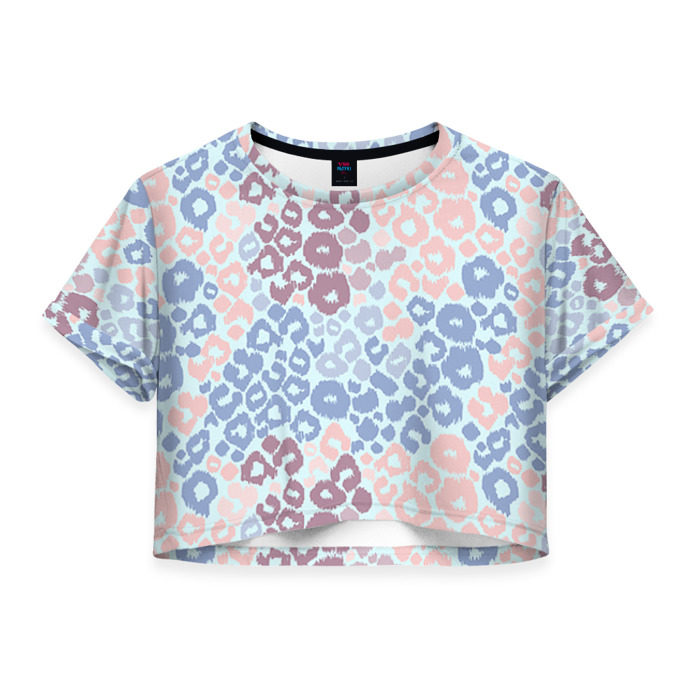 Женская футболка 3D укороченная Panton Leo фото