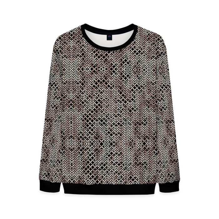 Мужской свитшот 3D Кольчуга фото