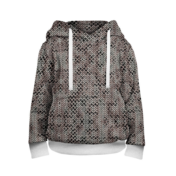 Детская толстовка 3D Кольчуга фото