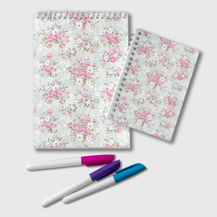 Блокнот Flower pattern фото