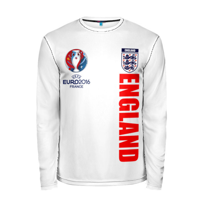 Мужской лонгслив 3D Евро 2016 фото