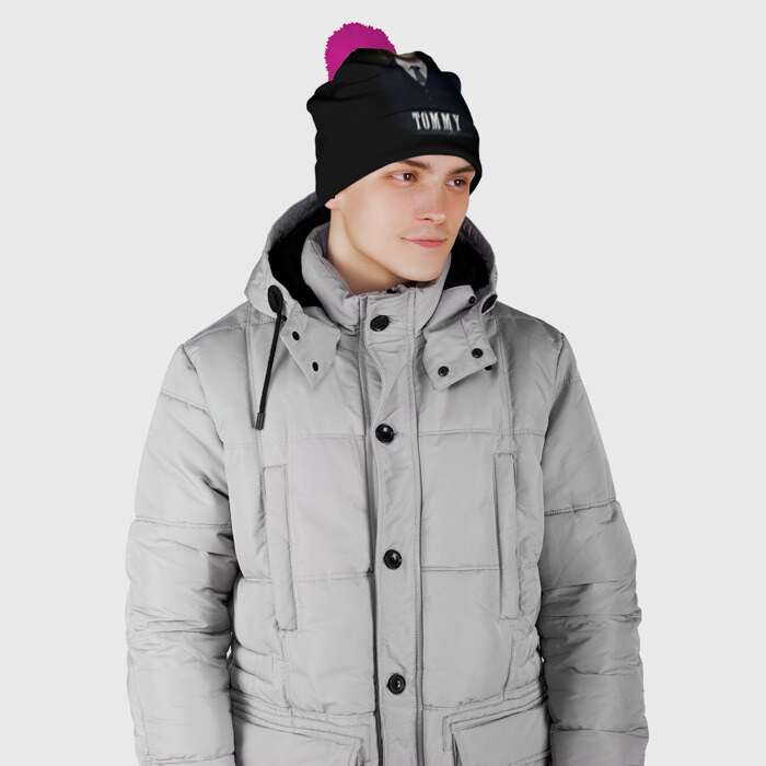 Шапка 3D c помпоном Peaky Blinders 2 фото