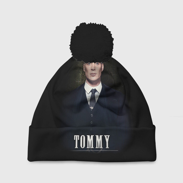 Шапка 3D c помпоном Peaky Blinders 2 фото