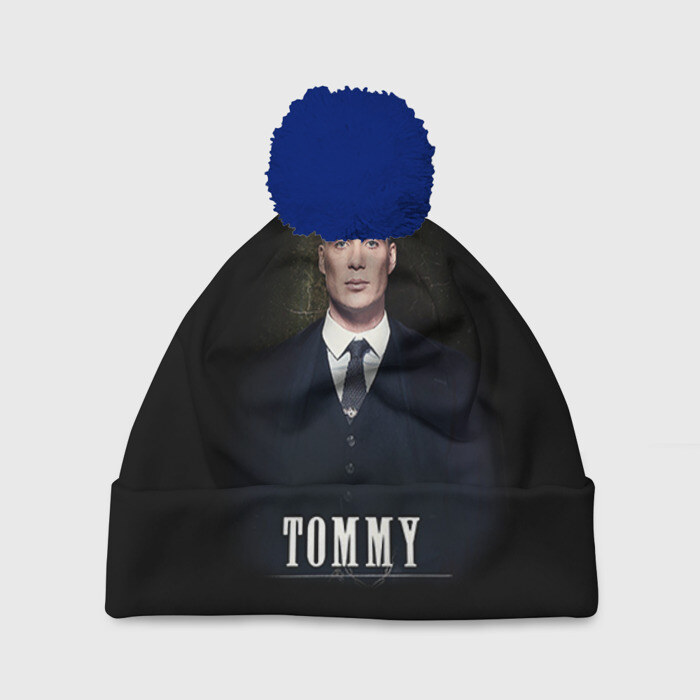 Шапка 3D c помпоном Peaky Blinders 2 фото
