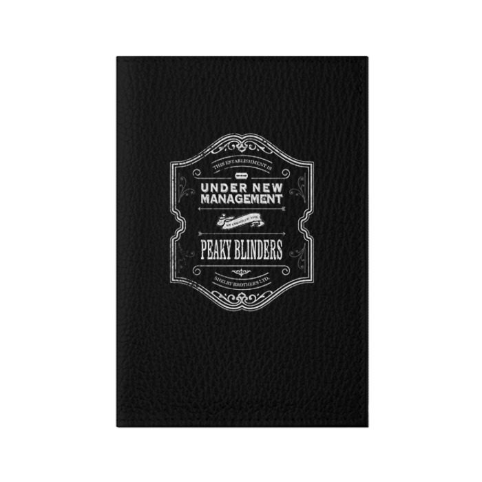 Обложка для паспорта матовая кожа Peaky Blinders 3 фото