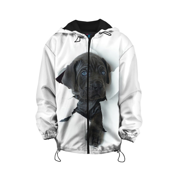 Детская куртка 3D щенок Кане Корсо фото