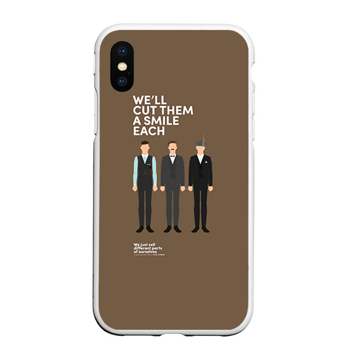 Чехол для iPhone XS Max матовый Peaky Blinders 6 фото
