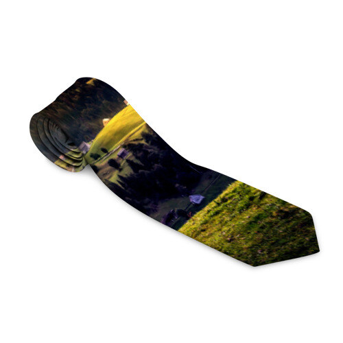 Галстук 3D Альпы фото