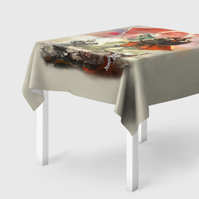 Скатерть 3D Могучая Русь фото