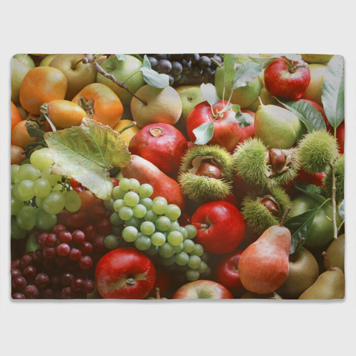 Плед 3D Фрукты и ягоды фото