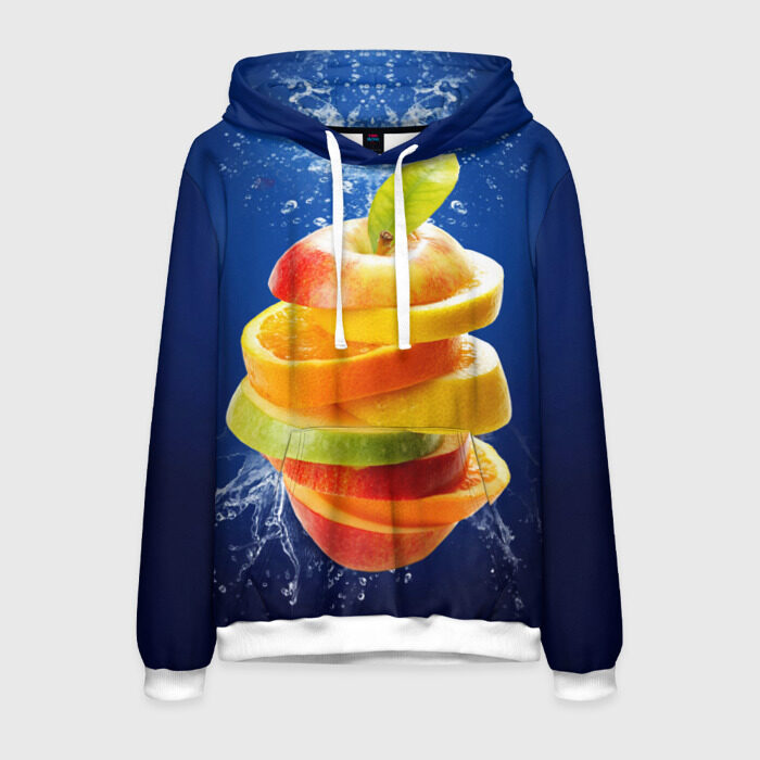 Мужская толстовка 3D Нарезка фото