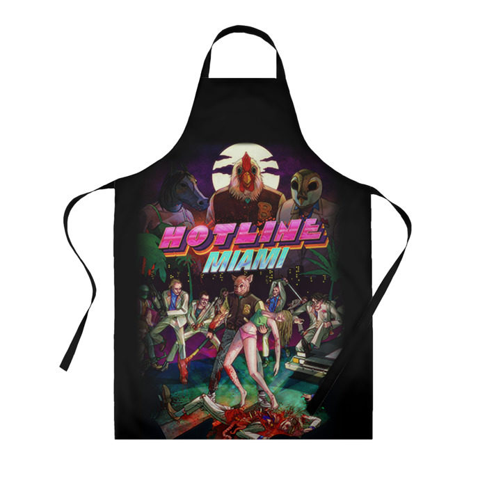 Фартук 3D Hotline Miami 17 фото