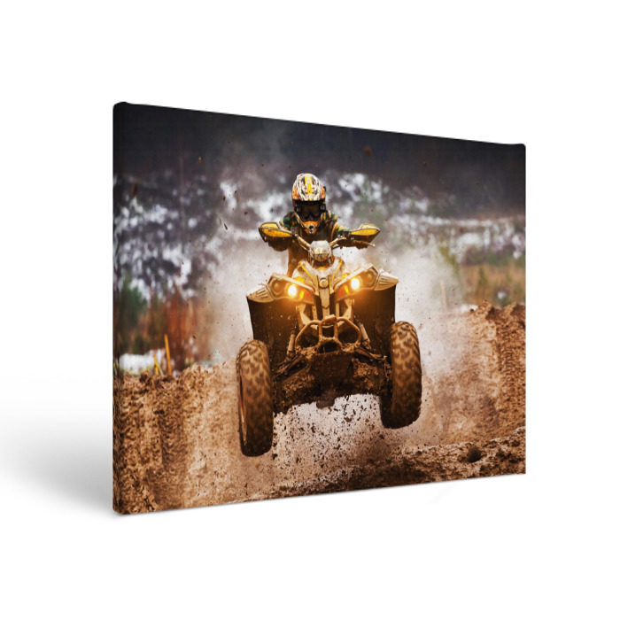 Холст прямоугольный Квадроцикл фото