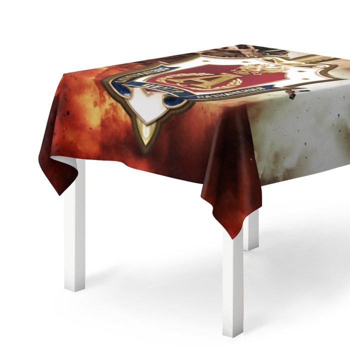 Скатерть 3D Отряд Альфа фото