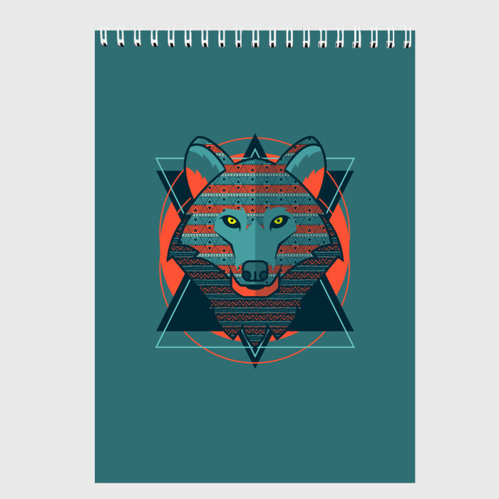 Скетчбук Волк фото