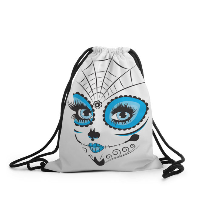 Рюкзак-мешок 3D Мексиканский череп фото
