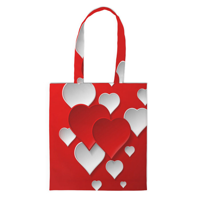 Сумка 3D повседневная Сердца фото