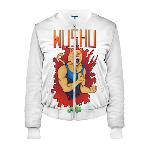 Женский бомбер 3D WUSHU jungle фото