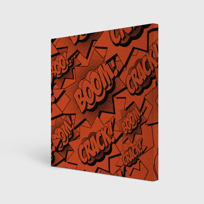 Холст квадратный cs:go - Boom фото