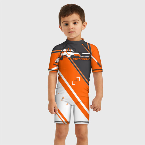 Детский купальный костюм 3D Asiimov фото