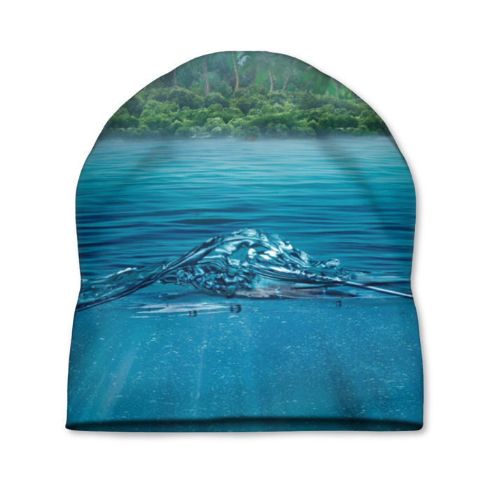 Шапка 3D Остров фото