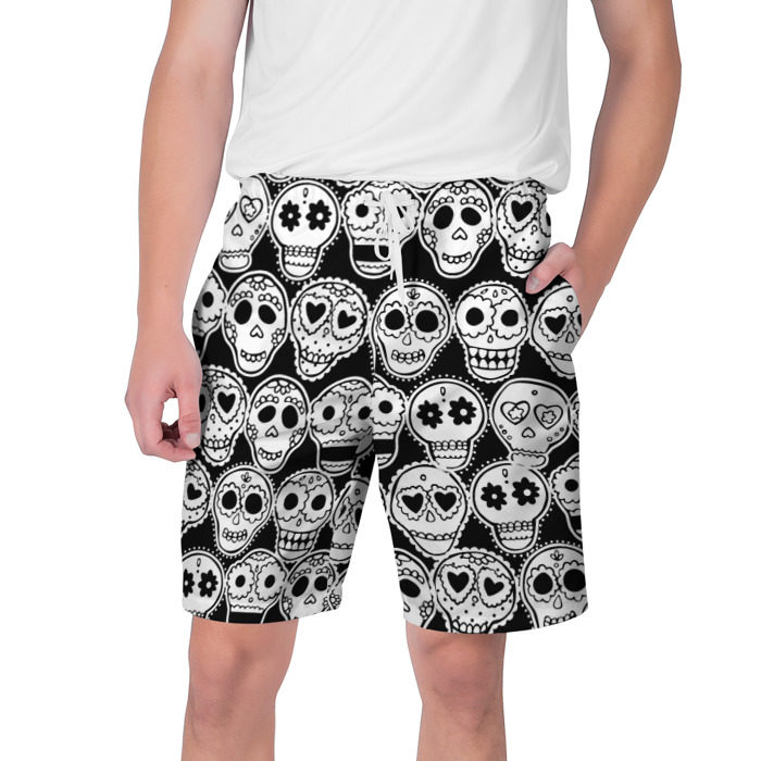 Мужские шорты 3D Черепа фото