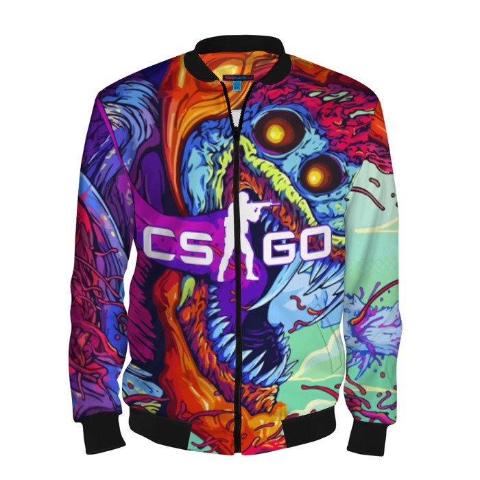 Мужской бомбер 3D CS GO фото