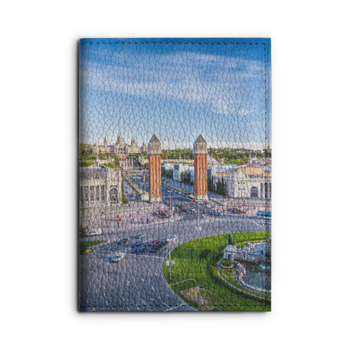 Обложка для автодокументов Барселона фото