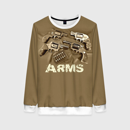 Женский свитшот 3D Оружие фото