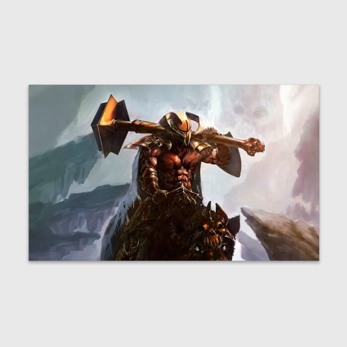 Бумага для упаковки 3D Dota 2 фото