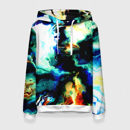 Женская толстовка 3D Размытие фото