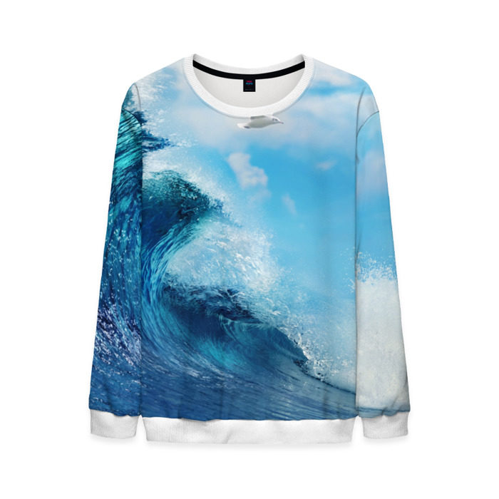 Мужской свитшот 3D Океан фото