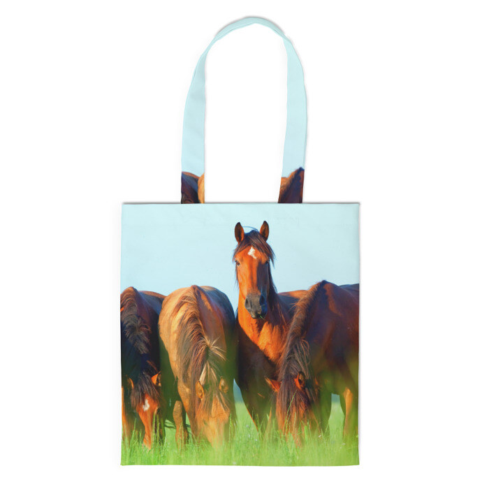 Сумка 3D повседневная Лошади фото