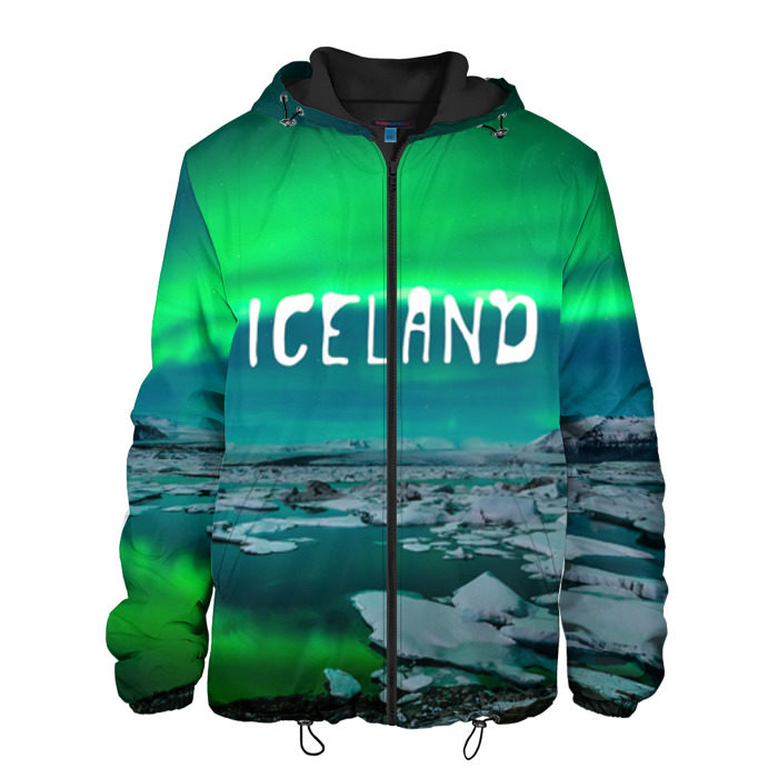 Мужская куртка 3D Исландия фото