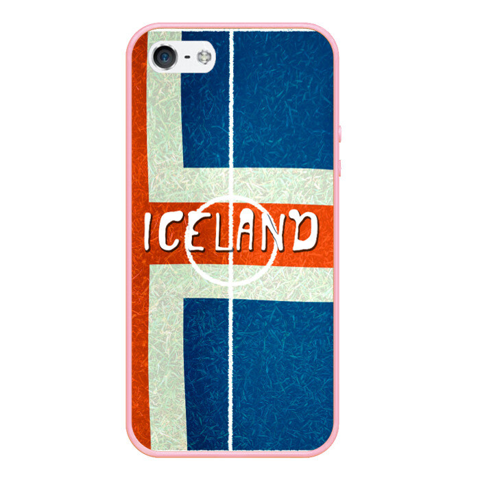 Чехол для iPhone 5/5S матовый Исландия фото