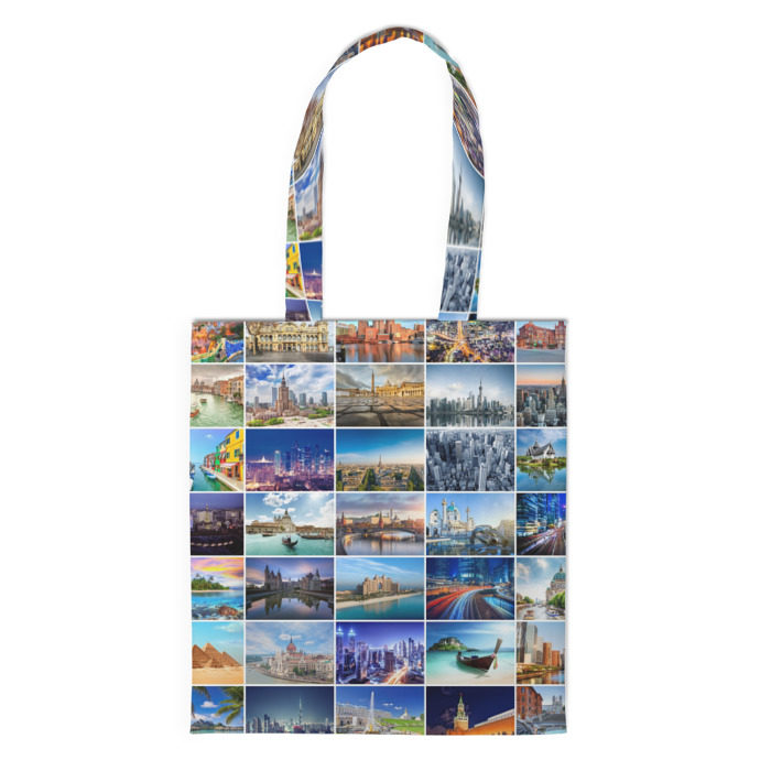 Сумка 3D повседневная Страны мира (9х9) фото