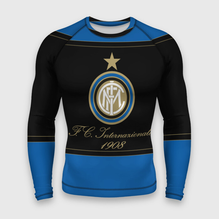 Мужской рашгард 3D Интер фото