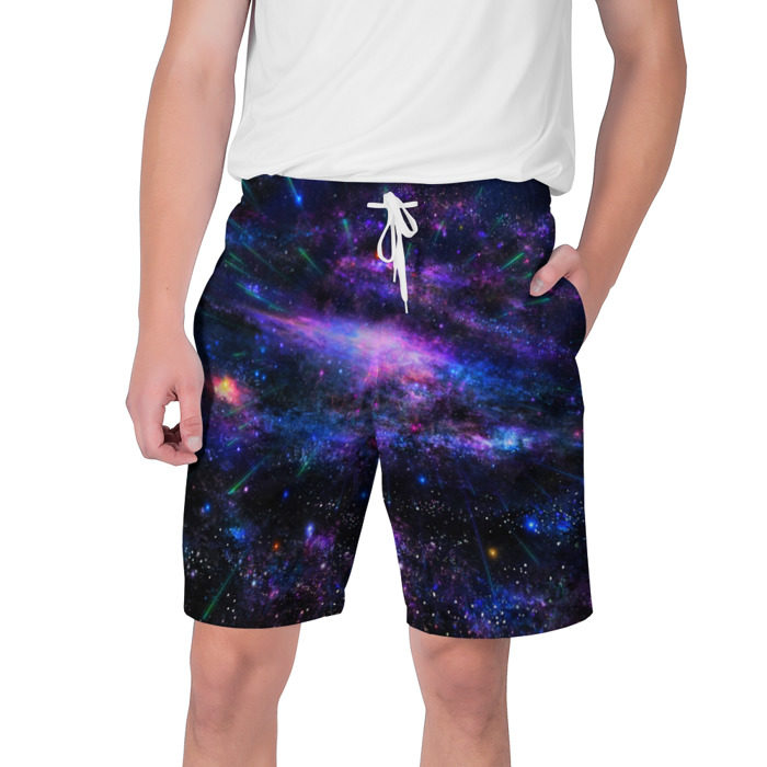 Мужские шорты 3D Вселенная фото
