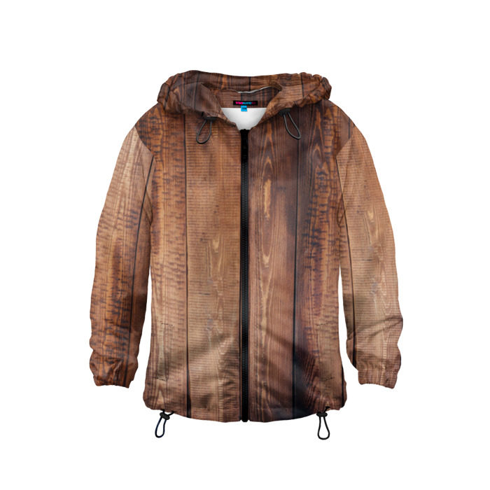 Детская ветровка 3D паркет фото