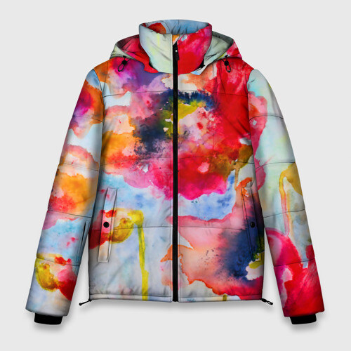 Мужская зимняя куртка 3D Маки фото