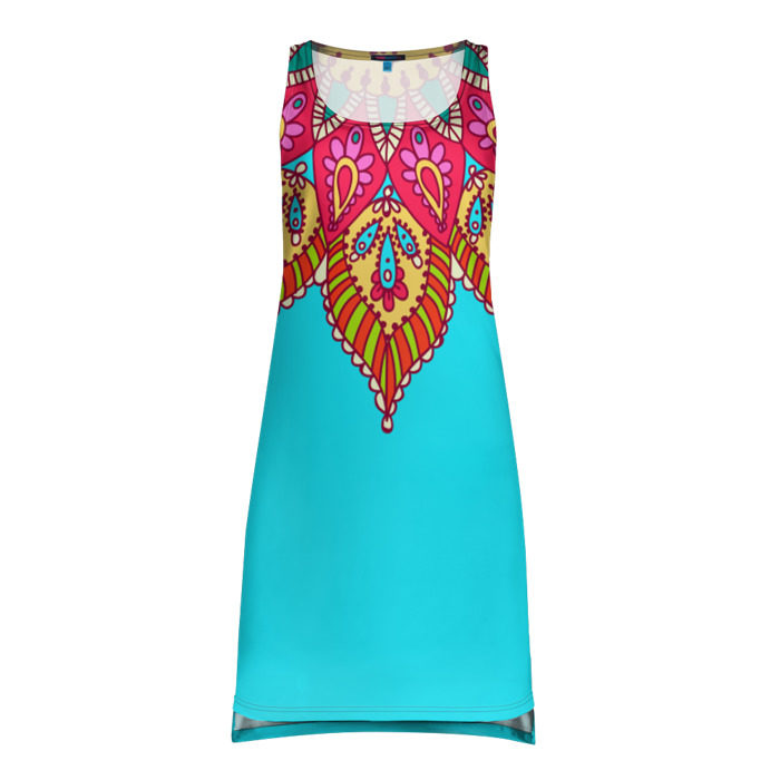 Платье-майка 3D Этно фото
