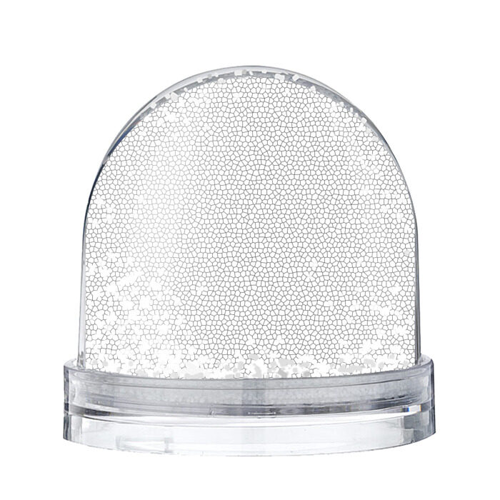 Снежный шар Витраж Белый фото