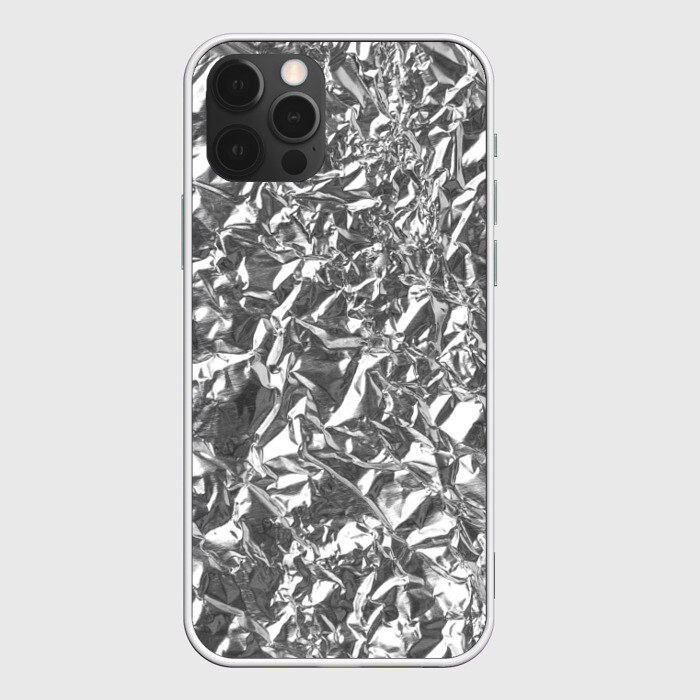 Чехол для iPhone 12 Pro Max Silver фото